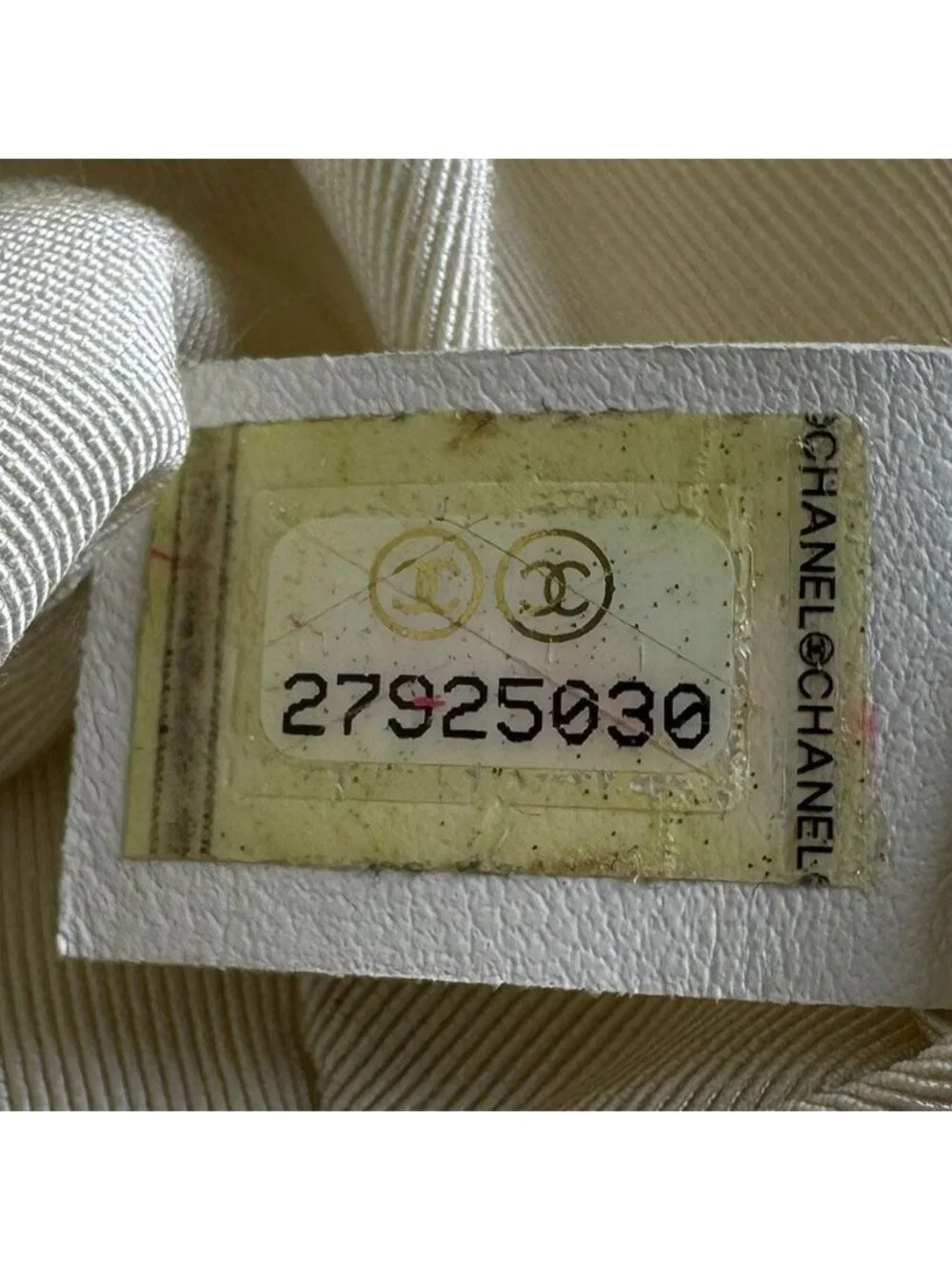 Chanel Shoulder Bag Ivory